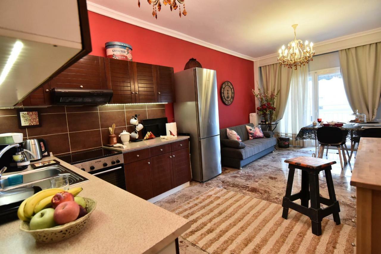 Queens Bed&Rest Luxury Apartment Kavála ภายนอก รูปภาพ